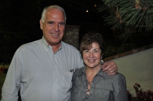 Mike and Jeanette Bidart hosted the pilota party. Photo: Linda Iriart.