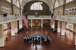 Basque choir in the great hall. Photo: Koitz