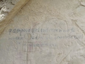 Juan de Oñate left a message on this rock located in El Morro, New Mexico