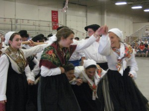 Dancers from all over California came together to dance.