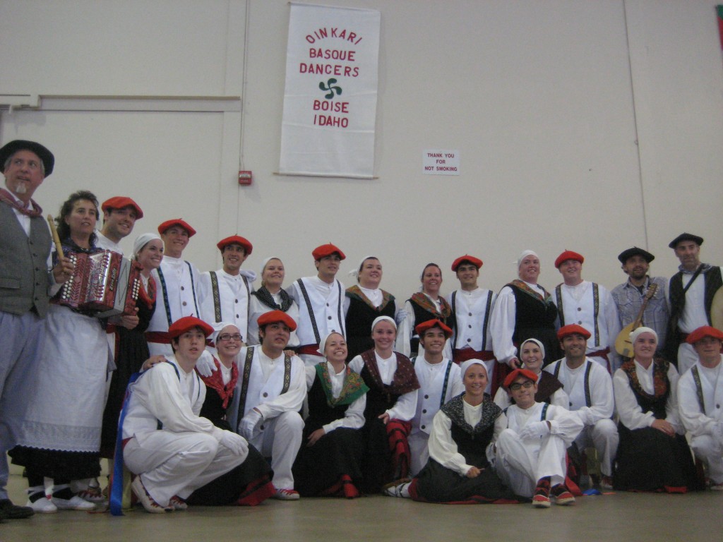 The Oinkari dancers perform at the Idaho Expo.