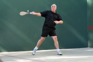 Bidart has played pilota regularly since he built a court on his property 30 years ago.