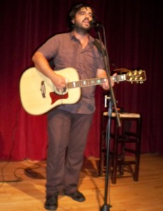 Urko Menaia played his final U.S. concert for the club. Photo: Courtesy of Rhode Island Basque Club.