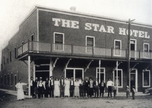The Star Hotel shortly after it was built in 1910. Photo: Courtesy of the Northeast Nevada Historical Society and Museum Collection.
