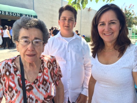 The Berterretche family: Monique Berterretche, grandson Anthony LaFrance and Bernadette Helton from the Basque restaurant Centro Basco in Chino, Calif. 