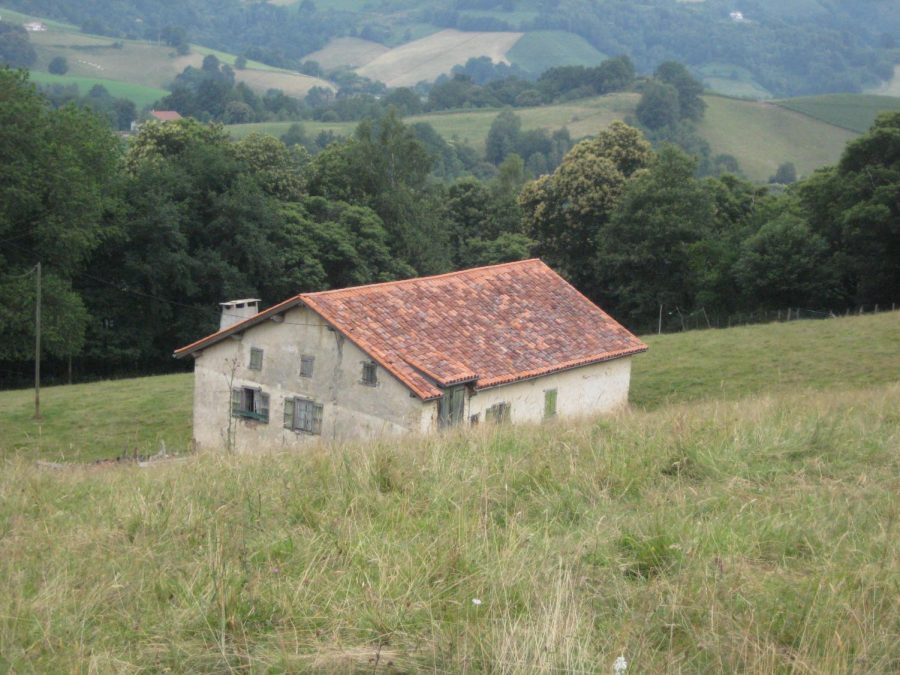 A small basseri or farm a Basque town