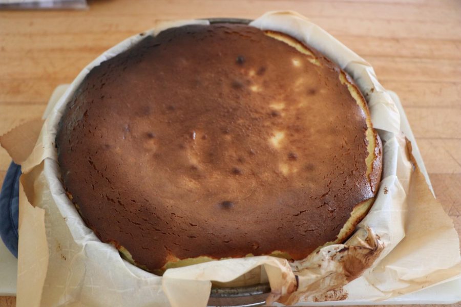 A Burnt Basque Cheesecake