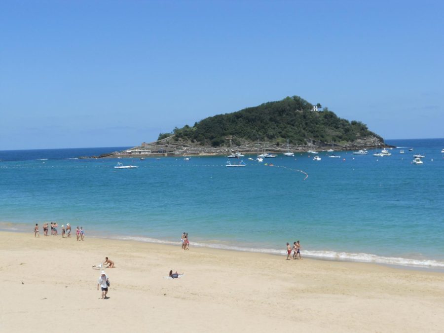 Playa La Concha in San Sebastian