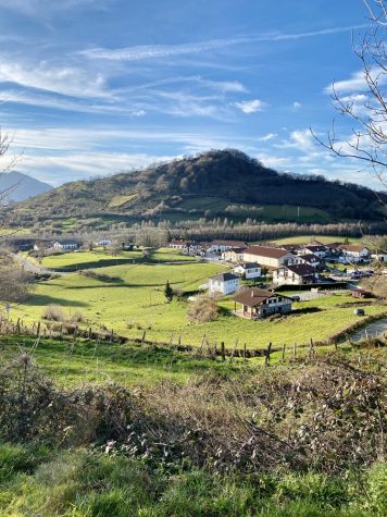 The tiny Basque town of Gorriti, Spain