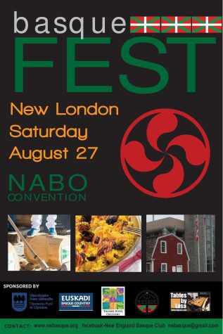 Poster for New England Basque festival
