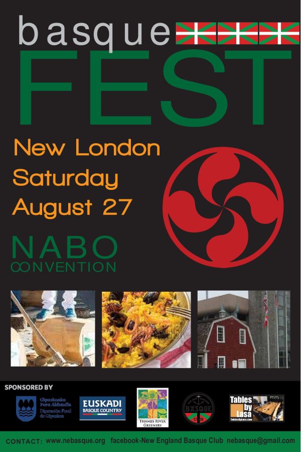 Poster for New England Basque festival
