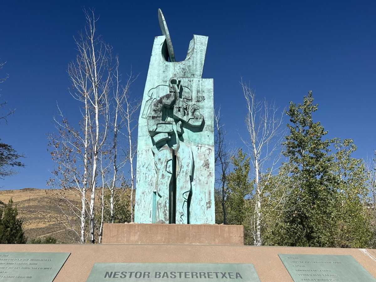 The Basque Sheepherder Monument in Reno, Nevada