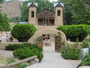 chapel-at-chimayo-new-mexico Chapel at Chimayo, New Mexico, was built by Basque Bernardo Abeyta. Photo: Steve Bass