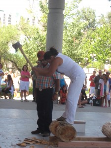 Stephanie Braña at the 2009 Reno festival