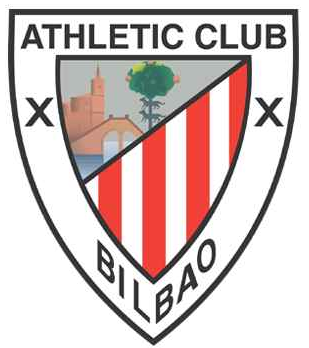 The logo of Athletic Bilbao, the soccer team made up of only Basque players.