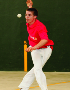 Tony Huarte will team up with his brother Josetxo in doubles handball at the Pan Am games. Photo: Courtesy of U.S. Federation of Pelota.