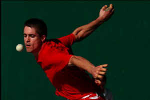 <em>Tony Huarte smacks the ball during preliminary pelota action at the Pan Am Games. Photo: Mexsport</em>.” title=”tony-huarte-pan-am-games” width=”300″ height=”201″ class=”size-medium wp-image-10162″ /><figcaption id=