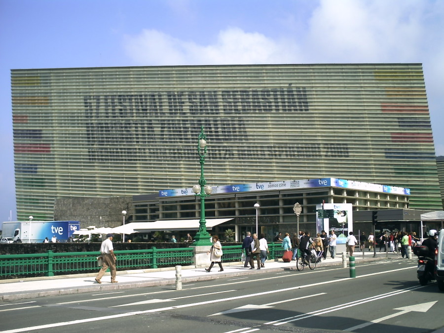 A billboard advertising the film festival
